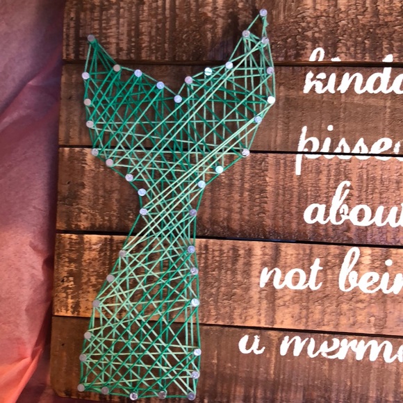 Kinda passed about not being a mermaid Sign - Picture 5 of 6
